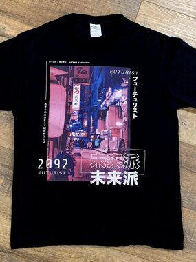 Nathan Kawanishi Tokyo 2092 Futurist Concert Tour T-Shirt M Lush Loops Japan